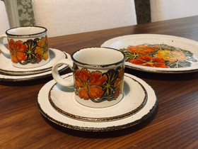 Midwinter Nasturtium vintage aamiassetti, Kahvikupit, mukit ja lasit, Keittiötarvikkeet ja astiat, Vaasa, Tori.fi Midwinter Nasturtium vintage aamiassetti, Kahvikupit, mukit ja lasit, Keittiötarvikkeet ja astiat, Vaasa, Tori.fi