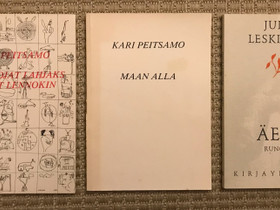 Runokirjat / Peitsamo, Leskinen, Kaunokirjallisuus, Kirjat ja lehdet, Lappeenranta, Tori.fi Runokirjat / Peitsamo, Leskinen, Kaunokirjallisuus, Kirjat ja lehdet, Lappeenranta, Tori.fi