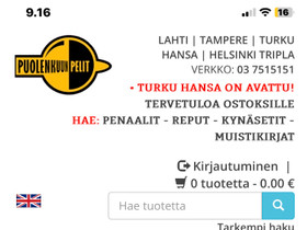 Pelikauppaan lahjakortti, Keikat, konsertit ja tapahtumat, Matkat ja liput, Helsinki, Tori.fi