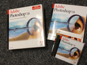 Adobe Photoshop 7.0, Tietokoneohjelmat, Tietokoneet ja lisälaitteet, Helsinki, Tori.fi