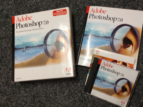 Adobe Photoshop 7.0, Tietokoneohjelmat, Tietokoneet ja lisälaitteet, Helsinki, Tori.fi Adobe Photoshop 7.0, Tietokoneohjelmat, Tietokoneet ja lisälaitteet, Helsinki, Tori.fi