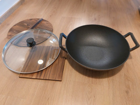 Wok-pannu, käyttämätön, Keittiövälineet, Keittiötarvikkeet ja astiat, Lahti, Tori.fi Wok-pannu, käyttämätön, Keittiövälineet, Keittiötarvikkeet ja astiat, Lahti, Tori.fi