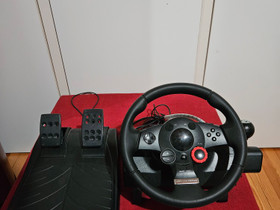 Logitech Driving Force GT (PS3/PC), Pelikonsolit ja pelaaminen, Viihde-elektroniikka, Kokkola, Tori.fi
