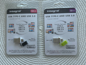 Integral USB-C 3.0 muistitikku, Valokuvaustarvikkeet, Kamerat ja valokuvaus, Jyväskylä, Tori.fi Integral USB-C 3.0 muistitikku, Valokuvaustarvikkeet, Kamerat ja valokuvaus, Jyväskylä, Tori.fi