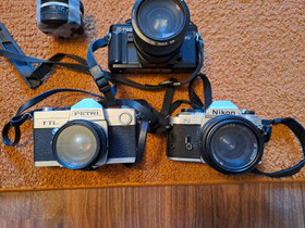 Vintage kamerat ja tarvikkeet, Muu valokuvaus, Kamerat ja valokuvaus, Espoo, Tori.fi