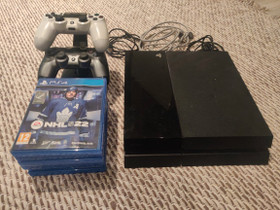PlayStation 4 - paketti, Pelikonsolit ja pelaaminen, Viihde-elektroniikka, Tornio, Tori.fi