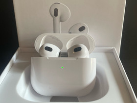 Air pods gen 3, Audio ja musiikkilaitteet, Viihde-elektroniikka, Tampere, Tori.fi Air pods gen 3, Audio ja musiikkilaitteet, Viihde-elektroniikka, Tampere, Tori.fi