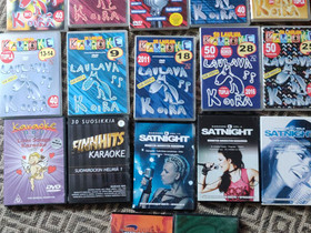 Karaoke dvd-levyjä 17 kpl, Musiikki CD, DVD ja äänitteet, Musiikki ja soittimet, Rauma, Tori.fi