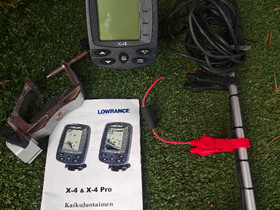Lowrance X-4 kaikuluotain, Kalastustarvikkeet, Metsästys ja kalastus, Vihti, Tori.fi Lowrance X-4 kaikuluotain, Kalastustarvikkeet, Metsästys ja kalastus, Vihti, Tori.fi
