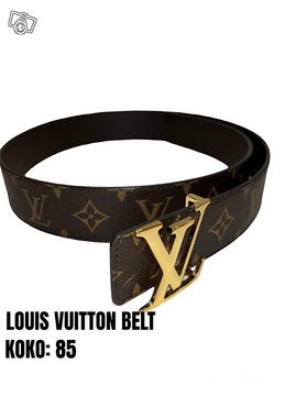 Louis Vuitton Belt, Muut asuste