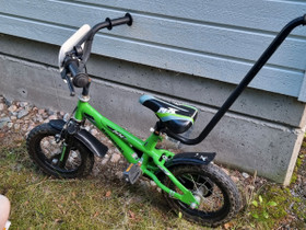 Vihreä lasten polkupyörä 12", Lasten pyörät, Polkupyörät ja pyöräily, Turku, Tori.fi