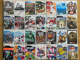 Wii pelejä osa 2 JNS, Pelikonsolit ja pelaaminen, Viihde-elektroniikka, Joensuu, Tori.fi