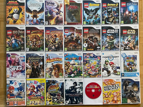 Wii pelejä osa 3 JNS, Pelikonsolit ja pelaaminen, Viihde-elektroniikka, Joensuu, Tori.fi Wii pelejä osa 3 JNS, Pelikonsolit ja pelaaminen, Viihde-elektroniikka, Joensuu, Tori.fi