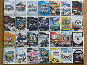 Wii pelejä osa 5 JNS, Pelikonsolit ja pelaaminen, Viihde-elektroniikka, Joensuu, Tori.fi
