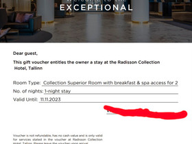 Radisson Tallinn, lahjakortti, Matkat, risteilyt ja lentoliput, Matkat ja liput, Kangasala, Tori.fi Radisson Tallinn, lahjakortti, Matkat, risteilyt ja lentoliput, Matkat ja liput, Kangasala, Tori.fi