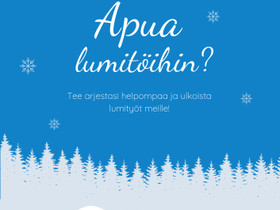 Lumityöt, Palvelut, Jyväskylä, Tori.fi Lumityöt, Palvelut, Jyväskylä, Tori.fi