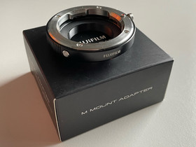 Fujifilm M mount adapter, Valokuvaustarvikkeet, Kamerat ja valokuvaus, Salo, Tori.fi Fujifilm M mount adapter, Valokuvaustarvikkeet, Kamerat ja valokuvaus, Salo, Tori.fi