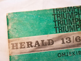 Triumph Herald 13/60 vm -70, Autot, Turku, Tori.fi Triumph Herald 13/60 vm -70, Autot, Turku, Tori.fi