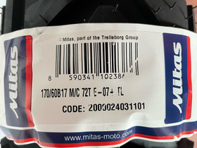 Uusi Mitas E07+ 170/60 17, Renkaat, Mototarvikkeet ja varaosat, Isokyrö, Tori.fi Uusi Mitas E07+ 170/60 17, Renkaat, Mototarvikkeet ja varaosat, Isokyrö, Tori.fi
