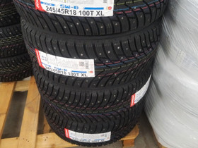 Sarja uusia 245/45r18" Nankang nastarenkaita, Renkaat ja vanteet, Oulu, Tori.fi Sarja uusia 245/45r18" Nankang nastarenkaita, Renkaat ja vanteet, Oulu, Tori.fi