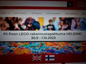 Pii poon LEGO-rakennustapahtuma Helsinki liput, Keikat, konsertit ja tapahtumat, Matkat ja liput, Hanko, Tori.fi Pii poon LEGO-rakennustapahtuma Helsinki liput, Keikat, konsertit ja tapahtumat, Matkat ja liput, Hanko, Tori.fi