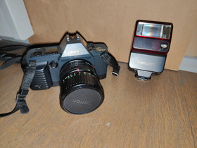 Canon T70 tarvikkeineen, Kamerat, Kamerat ja valokuvaus, Lappeenranta, Tori.fi Canon T70 tarvikkeineen, Kamerat, Kamerat ja valokuvaus, Lappeenranta, Tori.fi