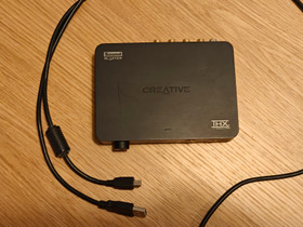 Äänikortti USB Sound Blaster X-Fi HD, Oheislaitteet, Tietokoneet ja lisälaitteet, Turku, Tori.fi Äänikortti USB Sound Blaster X-Fi HD, Oheislaitteet, Tietokoneet ja lisälaitteet, Turku, Tori.fi