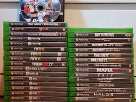 XBOX ONE/Series x/s pelejä 24kpl, Pelikonsolit ja pelaaminen, Viihde-elektroniikka, Porvoo, Tori.fi XBOX ONE/Series x/s pelejä 24kpl, Pelikonsolit ja pelaaminen, Viihde-elektroniikka, Porvoo, Tori.fi