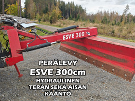 Perlevy Esve 300cm - tyshydraulinen - VIDEO, Maatalouskoneet, Kuljetuskalusto ja raskas kalusto, Urjala, Tori.fi