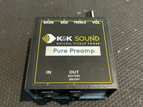 K&K Sound Pure Preamp, Kitarat, bassot ja vahvistimet, Musiikki ja soittimet, Lahti, Tori.fi K&K Sound Pure Preamp, Kitarat, bassot ja vahvistimet, Musiikki ja soittimet, Lahti, Tori.fi