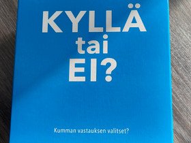 Kyllä tai ei -peli, Pelit ja muut harrastukset, Jyväskylä, Tori.fi Kyllä tai ei -peli, Pelit ja muut harrastukset, Jyväskylä, Tori.fi