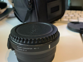 Sigma MC-11 objectiiviadapteri, Valokuvaustarvikkeet, Kamerat ja valokuvaus, Helsinki, Tori.fi Sigma MC-11 objectiiviadapteri, Valokuvaustarvikkeet, Kamerat ja valokuvaus, Helsinki, Tori.fi