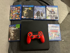 Sony PlayStation 4 Slim 1 TB, Pelikonsolit ja pelaaminen, Viihde-elektroniikka, Salo, Tori.fi Sony PlayStation 4 Slim 1 TB, Pelikonsolit ja pelaaminen, Viihde-elektroniikka, Salo, Tori.fi