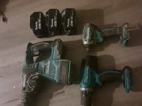 Makitan akkutyökaluja 18 V, Työkalut, tikkaat ja laitteet, Rakennustarvikkeet ja työkalut, Kuopio, Tori.fi Makitan akkutyökaluja 18 V, Työkalut, tikkaat ja laitteet, Rakennustarvikkeet ja työkalut, Kuopio, Tori.fi