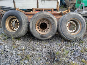 Renkaat 385/65R22,5 0-vanteella, Muut työkoneet ja lisälaitteet, Kuljetuskalusto ja raskas kalusto, Pomarkku, Tori.fi Renkaat 385/65R22,5 0-vanteella, Muut työkoneet ja lisälaitteet, Kuljetuskalusto ja raskas kalusto, Pomarkku, Tori.fi