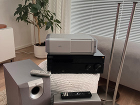 Videotykki, vahvistin, kaiuttimet, Kotiteatterit ja DVD-laitteet, Viihde-elektroniikka, Hämeenlinna, Tori.fi Videotykki, vahvistin, kaiuttimet, Kotiteatterit ja DVD-laitteet, Viihde-elektroniikka, Hämeenlinna, Tori.fi