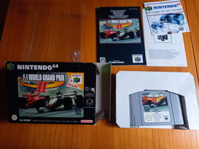 F-1 world grand prix - II N64 CiB, Pelikonsolit ja pelaaminen, Viihde-elektroniikka, Lempäälä, Tori.fi F-1 world grand prix - II N64 CiB, Pelikonsolit ja pelaaminen, Viihde-elektroniikka, Lempäälä, Tori.fi