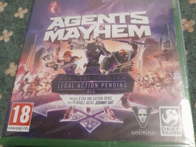 Xbox one Agents of mayhem xbox one *uusi, Pelikonsolit ja pelaaminen, Viihde-elektroniikka, Pyhäjärvi, Tori.fi