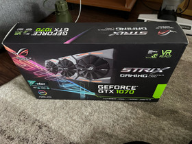 Asus Rog strix gtx 1070 8gb, Komponentit, Tietokoneet ja lisälaitteet, Kouvola, Tori.fi Asus Rog strix gtx 1070 8gb, Komponentit, Tietokoneet ja lisälaitteet, Kouvola, Tori.fi