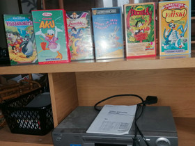 Sony VHS, Kotiteatterit ja DVD-laitteet, Viihde-elektroniikka, Kurikka, Tori.fi