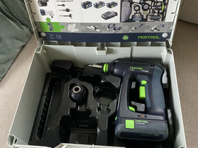 Festool C18, Työkalut, tikkaat ja laitteet, Rakennustarvikkeet ja työkalut, Karstula, Tori.fi Festool C18, Työkalut, tikkaat ja laitteet, Rakennustarvikkeet ja työkalut, Karstula, Tori.fi