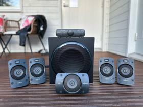Logitech Z906 5.1 Surround Speaker, Audio ja musiikkilaitteet, Viihde-elektroniikka, Espoo, Tori.fi Logitech Z906 5.1 Surround Speaker, Audio ja musiikkilaitteet, Viihde-elektroniikka, Espoo, Tori.fi