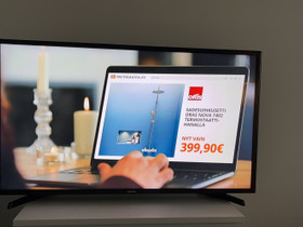 Samsung älytelevisio 40 tuumaa, Televisiot, Viihde-elektroniikka, Tampere, Tori.fi Samsung älytelevisio 40 tuumaa, Televisiot, Viihde-elektroniikka, Tampere, Tori.fi