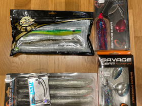 Strike pro the pig shad jr ja savage gear da bush, Vieheet ja uistimet, Metsstys ja kalastus, Turku, Tori.fi