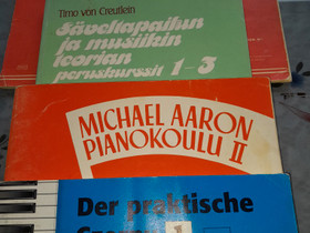 Pianonsoiton opetus/harjoituskirjat, Muu musiikki ja soittimet, Musiikki ja soittimet, Aura, Tori.fi Pianonsoiton opetus/harjoituskirjat, Muu musiikki ja soittimet, Musiikki ja soittimet, Aura, Tori.fi
