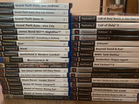 Playstation 2 toiminta & räiskintä pelejä 4e/kpl, Pelikonsolit ja pelaaminen, Viihde-elektroniikka, Kotka, Tori.fi Playstation 2 toiminta & räiskintä pelejä 4e/kpl, Pelikonsolit ja pelaaminen, Viihde-elektroniikka, Kotka, Tori.fi