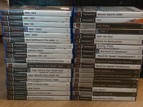 Playstation 2 ajamis & urheilu pelejä 4e/kpl, Pelikonsolit ja pelaaminen, Viihde-elektroniikka, Kotka, Tori.fi Playstation 2 ajamis & urheilu pelejä 4e/kpl, Pelikonsolit ja pelaaminen, Viihde-elektroniikka, Kotka, Tori.fi