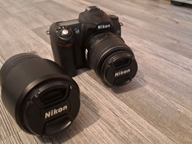 Nikon D50 järjestelmäkamera + 2 objektiivia, Kamerat, Kamerat ja valokuvaus, Uusikaupunki, Tori.fi Nikon D50 järjestelmäkamera + 2 objektiivia, Kamerat, Kamerat ja valokuvaus, Uusikaupunki, Tori.fi
