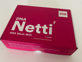 DNA Mesh Wi-Fi Kaapelimodeemi F-3896, Oheislaitteet, Tietokoneet ja lisälaitteet, Helsinki, Tori.fi DNA Mesh Wi-Fi Kaapelimodeemi F-3896, Oheislaitteet, Tietokoneet ja lisälaitteet, Helsinki, Tori.fi