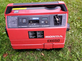 Honda EX 650 Generaattori, Työkalut, tikkaat ja laitteet, Rakennustarvikkeet ja työkalut, Kemiönsaari, Tori.fi